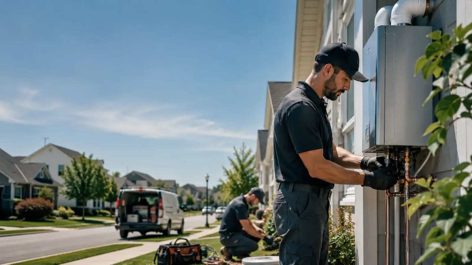 Tankless Water Heater Installation in Knott, TX